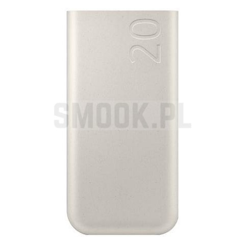 Powerbank Samsung Super Fast Charge 2.0 45W 20000mAh EB-P4520XUEGEU beżowy blister Powerbank Samsung Super Fast Charge 2.0 45W 20000mAh EB-P4520XUEGEU beżowy blister