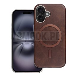 Futerał GENTLEMAN MAG COVER MagSafe do IPHONE 16 PRO MAX brązowy