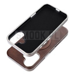 Futerał GENTLEMAN MAG COVER MagSafe do IPHONE 16 PRO MAX brązowy