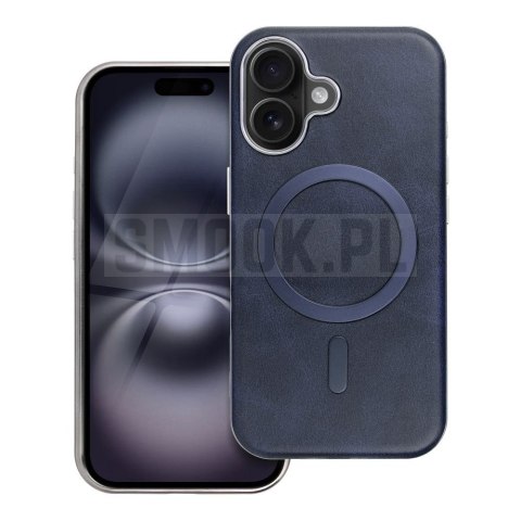 Futerał GENTLEMAN MAG COVER MagSafe do IPHONE 16 PRO granatowy Futerał GENTLEMAN MAG COVER MagSafe do IPHONE 16 PRO granatowy