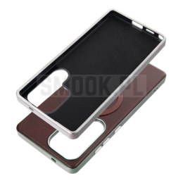 Futerał GENTLEMAN MAG COVER MagSafe do SAMSUNG A36 brązowy