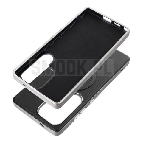 Futerał GENTLEMAN MAG COVER MagSafe do SAMSUNG A56 czarny Futerał GENTLEMAN MAG COVER MagSafe do SAMSUNG A56 czarny