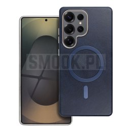 Futerał GENTLEMAN MAG COVER MagSafe do SAMSUNG S25 PLUS granatowy