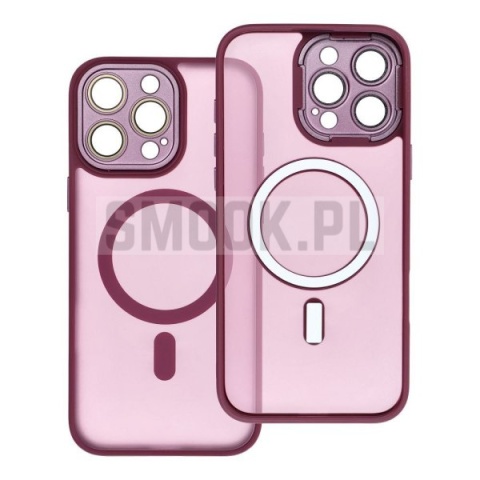 Futerał VARIETE MAG COVER  z MagSafe do IPHONE 12 PRO fioletowy