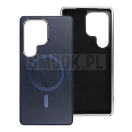 Futerał GENTLEMAN MAG COVER MagSafe do SAMSUNG S25 granatowy