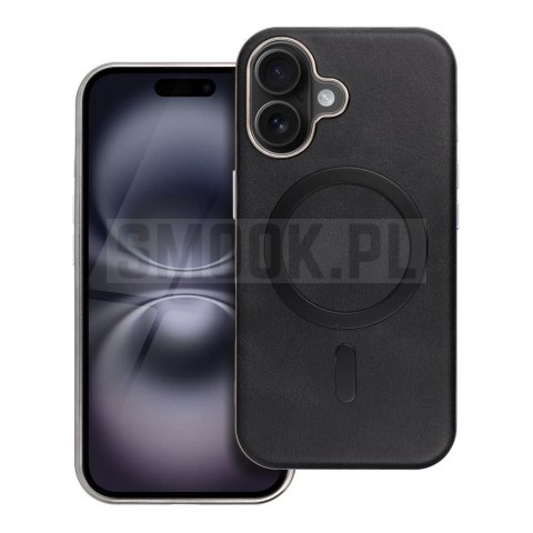 Futerał GENTLEMAN MAG COVER MagSafe do IPHONE 15 PRO MAX czarny Futerał GENTLEMAN MAG COVER MagSafe do IPHONE 15 PRO MAX czarny
