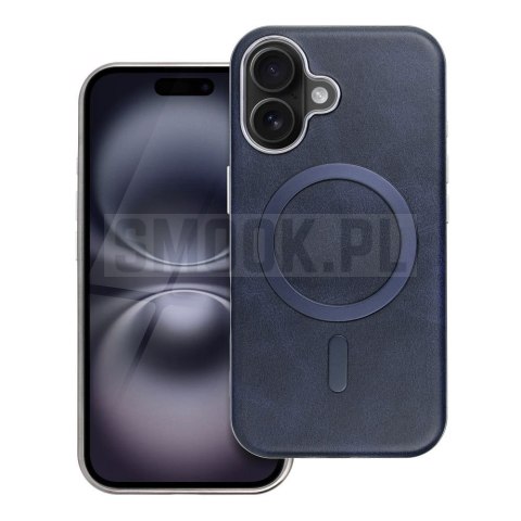 Futerał GENTLEMAN MAG COVER MagSafe do IPHONE 15 PRO granatowy Futerał GENTLEMAN MAG COVER MagSafe do IPHONE 15 PRO granatowy