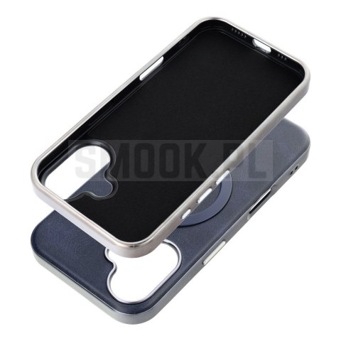 Futerał GENTLEMAN MAG COVER MagSafe do IPHONE 15 PRO granatowy Futerał GENTLEMAN MAG COVER MagSafe do IPHONE 15 PRO granatowy