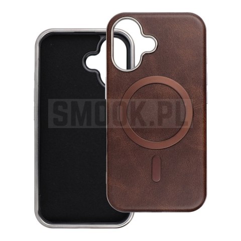 Futerał GENTLEMAN MAG COVER MagSafe do IPHONE 16 PRO brązowy Futerał GENTLEMAN MAG COVER MagSafe do IPHONE 16 PRO brązowy