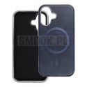 Futerał GENTLEMAN MAG COVER MagSafe do IPHONE 16e (SE 4 2025) granat