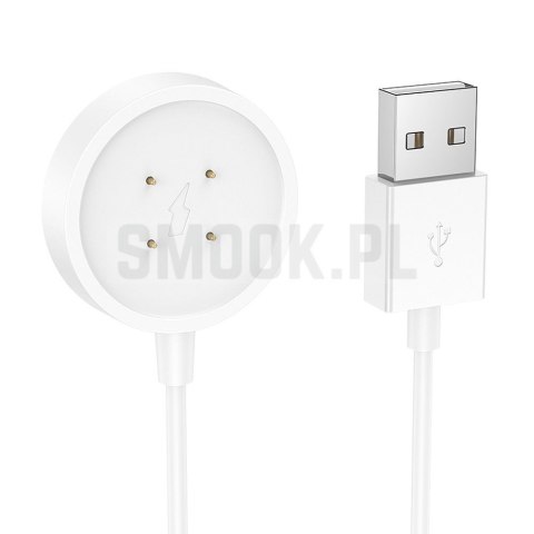 HOCO kabel do ładowania smartwatcha Y24 0,6 m biały HOCO kabel do ładowania smartwatcha Y24 0,6 m biały