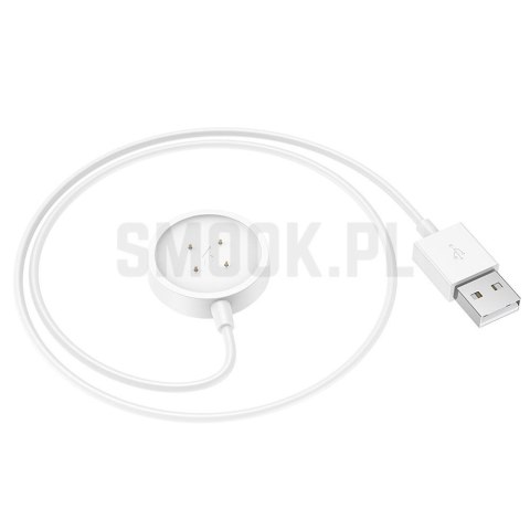 HOCO kabel do ładowania smartwatcha Y24 0,6 m biały HOCO kabel do ładowania smartwatcha Y24 0,6 m biały