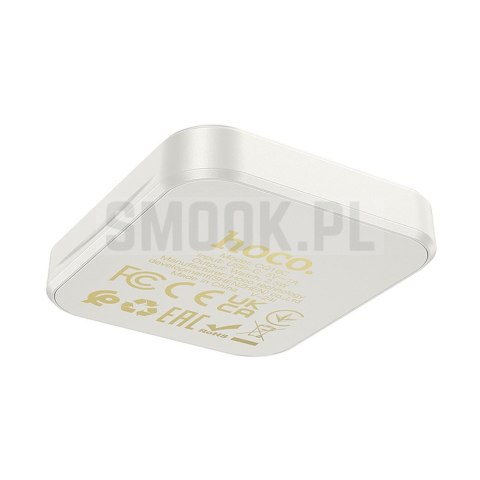 HOCO ładowarka indukcyjna kompatybilna z APPLE iWatch 2,5W CQ16C biała HOCO ładowarka indukcyjna kompatybilna z APPLE iWatch 2,5W CQ16C biała