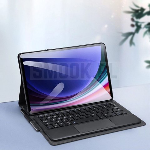 DUX DUCIS etui TK składane z klawiaturą bezprzewodową do SAMSUNG Tab S9/S9 FE/S10 FE czarne DUX DUCIS etui TK składane z klawiaturą bezprzewodową do SAMSUNG Tab S9/S9 FE/S10 FE czarne