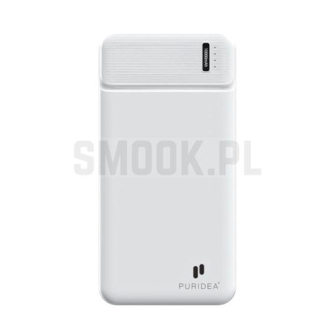 PURIDEA powerbank 10 000 mAh PD QC3.0 3A 20W Q6 biały PURIDEA powerbank 10 000 mAh PD QC3.0 3A 20W Q6 biały