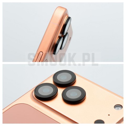 Szkło na aparat BLUE STAR Easy Install do IPHONE 17 czarne