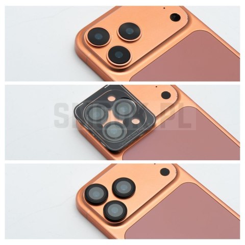 Szkło na aparat BLUE STAR Easy Install do IPHONE 17 czarne