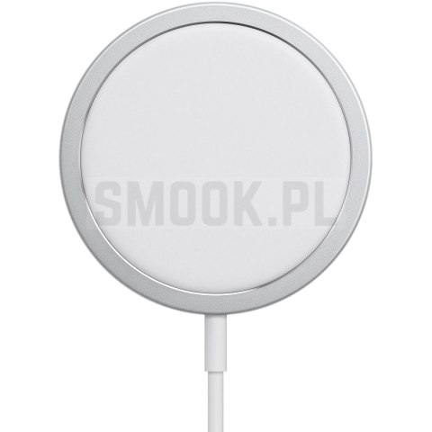 Apple oryginalna ładowarka indukcyjna Qi 2.2 zgodna z MagSafe MHXH3ZM/A A2140 15W biała blister