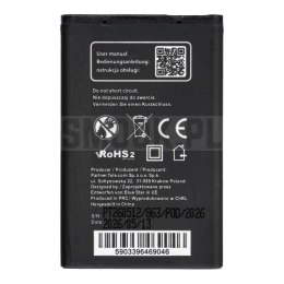 Bateria Blue Star do Maxcom MM820 MM440 MM105 MM570 MM461 MM462 MM432