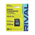 GOODRAM RIVAL Karta pamięci microSD 64GB 100MB/s class 10 UHS-I U3 V30 A2 z adapterem SD