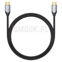 Kabel HDMI 2.1 Forcell Cafule 8K 60Hz / 4K 120Hz - Ultra High Speed, HDR, eARC, VRR, 48Gbps 2 m czarny 0INT