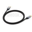 Kabel HDMI 2.1 Forcell Cafule 8K 60Hz / 4K 120Hz - Ultra High Speed, HDR, eARC, VRR, 48Gbps 2 m czarny 0INT