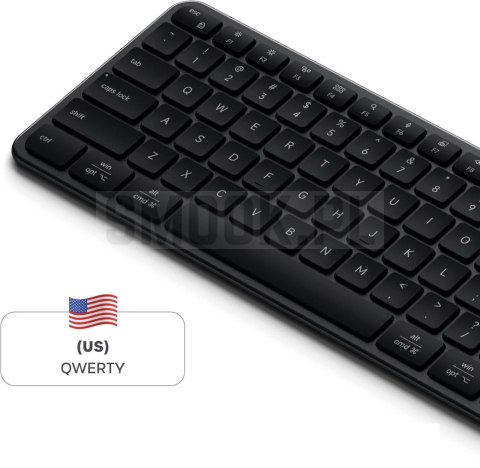 Klawiatura bezprzewodowa QWERTY Satechi Slim EX3 Mac / PC ST-KEX3C-EN czarna