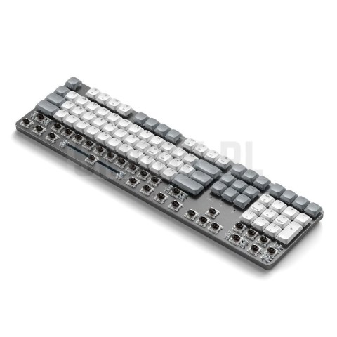 Klawiatura bezprzewodowa QWERTY mechaniczna Satechi SM3 Slim Mechanical biała