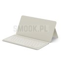 Klawiatura bezprzewodowa QWERTY z podstawką na smartfon/tablet Satechi OntheGo piaskowa