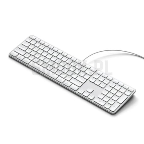 Klawiatura przewodowa USB A/USB C QWERTY Dual (Mac/Windows) Satechi Slim LX3 Wired szara