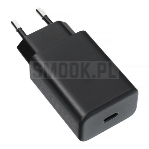 MOTOROLA oryginalna ładowarka sieciowa Typ C TurboPower 15W SC-32 czarna bulk