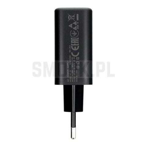 MOTOROLA oryginalna ładowarka sieciowa Typ C TurboPower 15W SC-32 czarna bulk