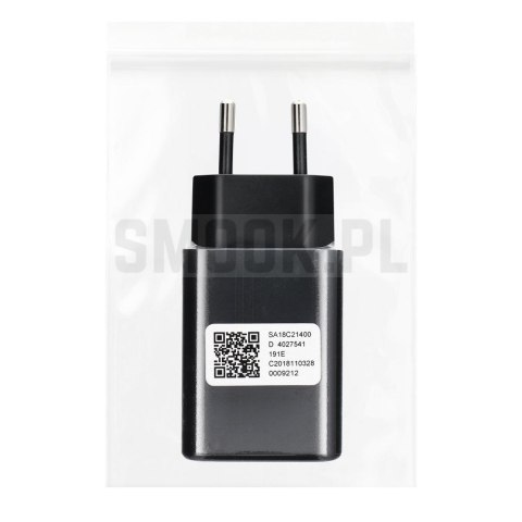 MOTOROLA oryginalna ładowarka sieciowa Typ C TurboPower 15W SC-32 czarna bulk