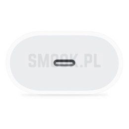 Oryginalna ładowarka sieciowa Apple MHJE3ZM/A A2347 Typ C 20W biała blister