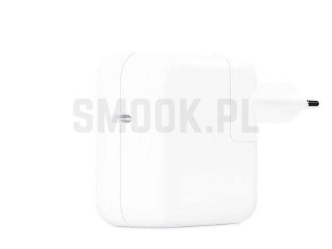 Oryginalna ładowarka sieciowa Apple MW2G3ZM/A Typ C 30W biała blister
