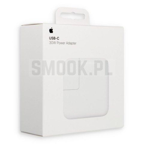 Oryginalna ładowarka sieciowa Apple MW2G3ZM/A Typ C 30W biała blister