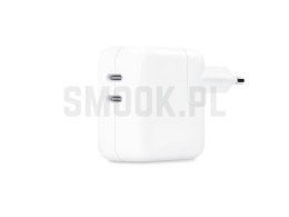 Oryginalna ładowarka sieciowa Apple MW2K3ZM/A 2x Typ C 35W biała blister