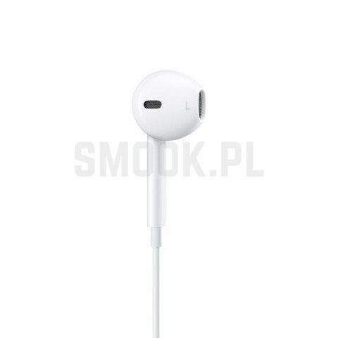 Oryginalne Słuchawki przewodowe douszne Apple A1748 EarPods MWTY3ZM/A Lightning blister białe