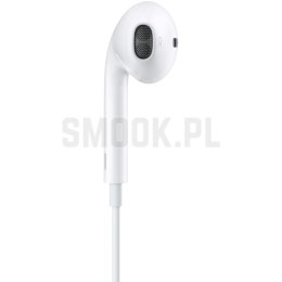 Oryginalne Słuchawki przewodowe douszne Apple A3046 Earpods MYQY3ZM/A USB C blister białe