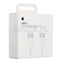 Oryginalny Kabel USB C do C 60W Apple MW493ZM/A A2795 1m blister biały