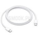 Oryginalny Kabel USB C do C 60W Apple MW493ZM/A A2795 z kluczykiem do karty SIM 1m bulk biały