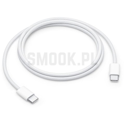 Oryginalny Kabel USB C do C 60W Apple MW493ZM/A A2795 z kluczykiem do karty SIM 1m bulk biały