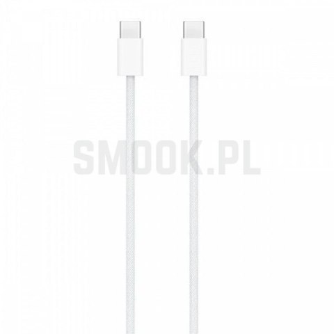 Oryginalny Kabel USB C do C 60W Apple MW493ZM/A A2795 z kluczykiem do karty SIM 1m bulk biały