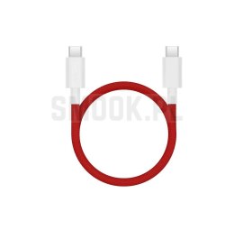 Oryginalny kabel magnetyczny USB-C do USB-C 10A OnePlus czerwony