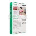 Powerbank 5V 3A 10000 mAh z wbudowanymi kablami USB A / USB C / Lightning / Micro USB Charmast W1148 różowy OINT
