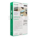Powerbank 5V 3A 10000 mAh z wbudowanymi kablami USB A / USB C / Lightning / Micro USB Charmast W1148 zielony OINT