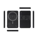 Powerbank zgodny z MagSafe Forcell F-Energy Slim F5K9 QC4.0 PD3.0 15W 5000 mAh czarny 0INT