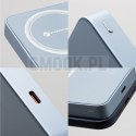 Powerbank zgodny z MagSafe Forcell F-Energy SuperSlim F10K8 QC4.0 PD3.0 15W 10000 mAh niebieski 0INT