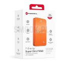 Powerbank zgodny z MagSafe Forcell F-Energy SuperSlim F10K8 QC4.0 PD3.0 15W 10000 mAh pomarańczowy 0INT