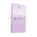 Powerbank zgodny z MagSafe Forcell F-Energy SuperSlim F5K8 QC4.0 PD3.0 15W 5000 mAh fioletowy 0INT